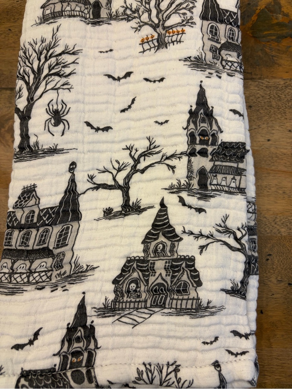 Halloween Towels Haunted Forest Summerween Haunted House Viral - Picture 3 of 7